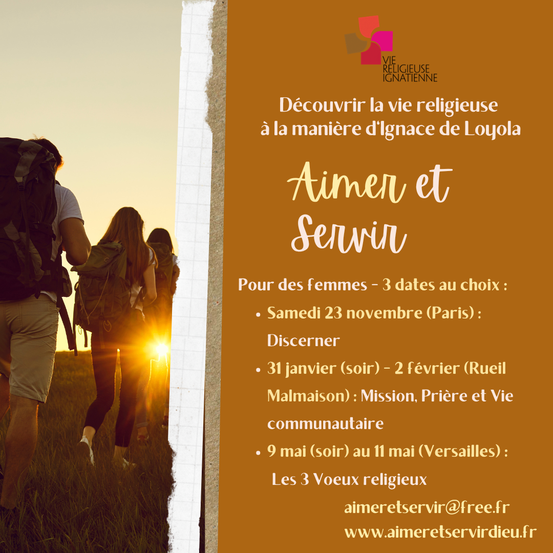 Aimer & servir Dieu dans la vie religieuse ignatienne