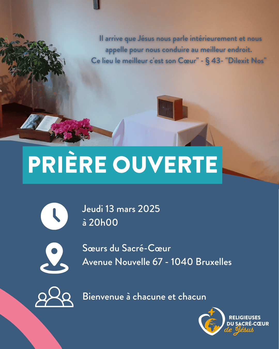 Prière Ouverte – Bruxelles